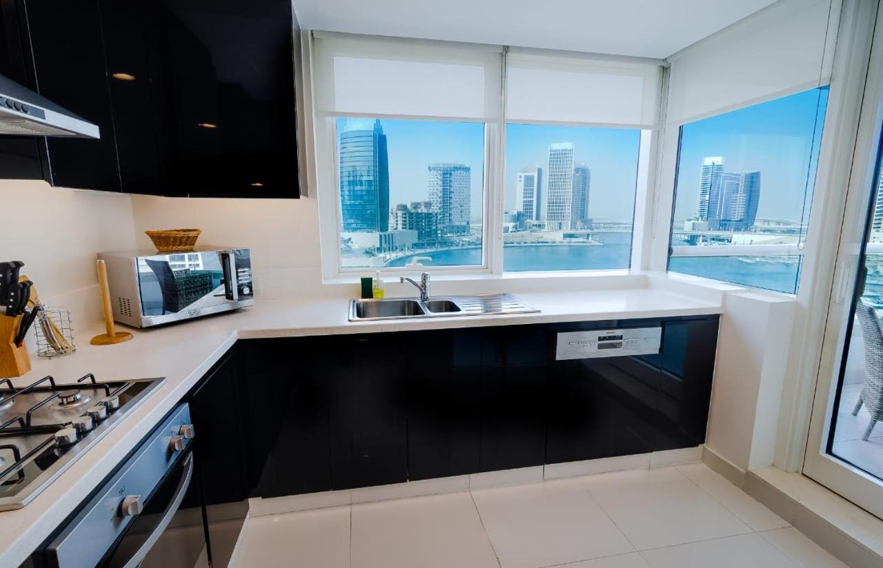 Waterfront Downtown- Damac Maison Canal View Dubai Exterior foto