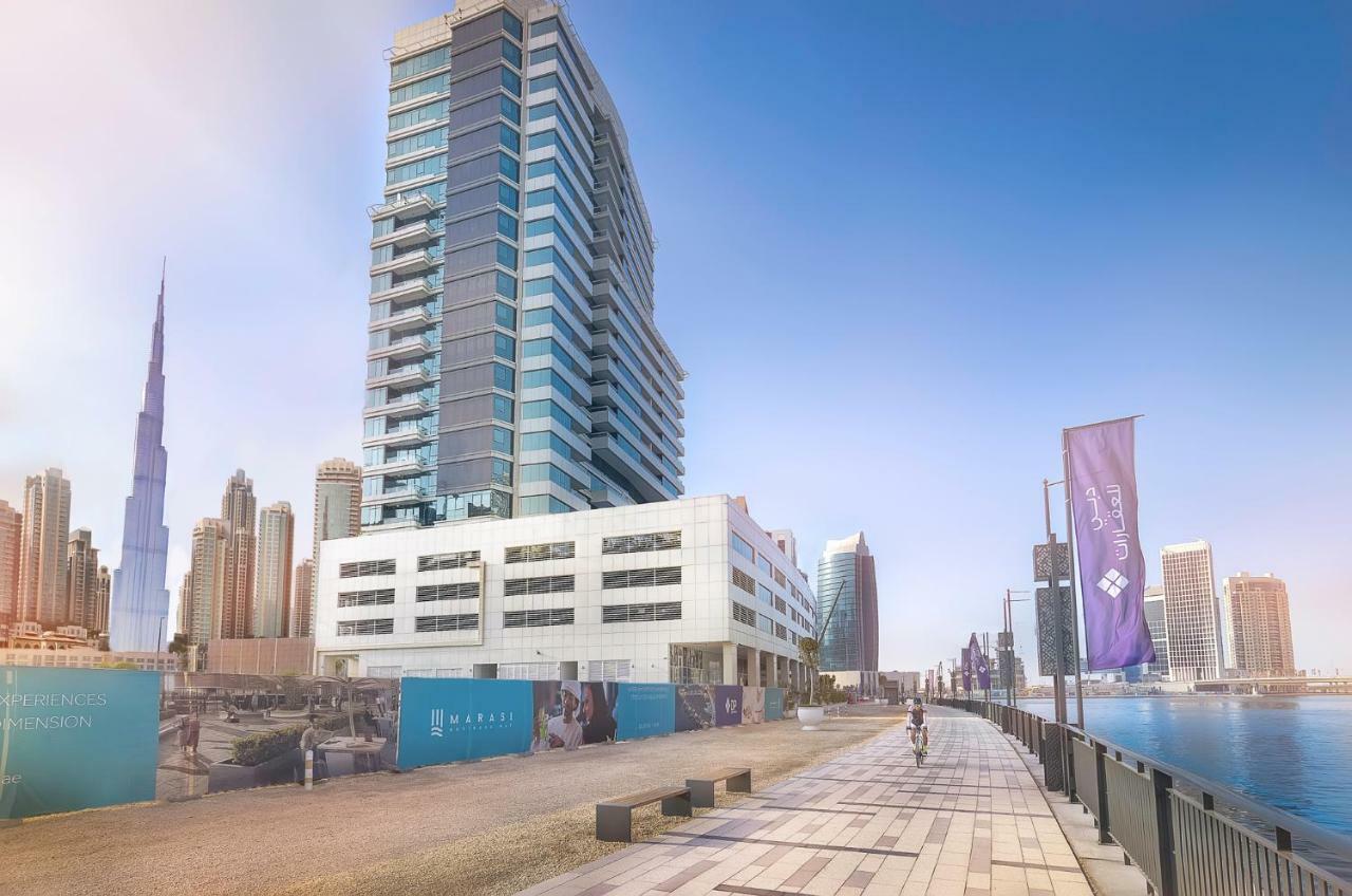 Waterfront Downtown- Damac Maison Canal View Dubai Exterior foto
